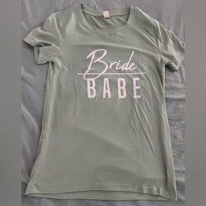Bride Babe tshirt